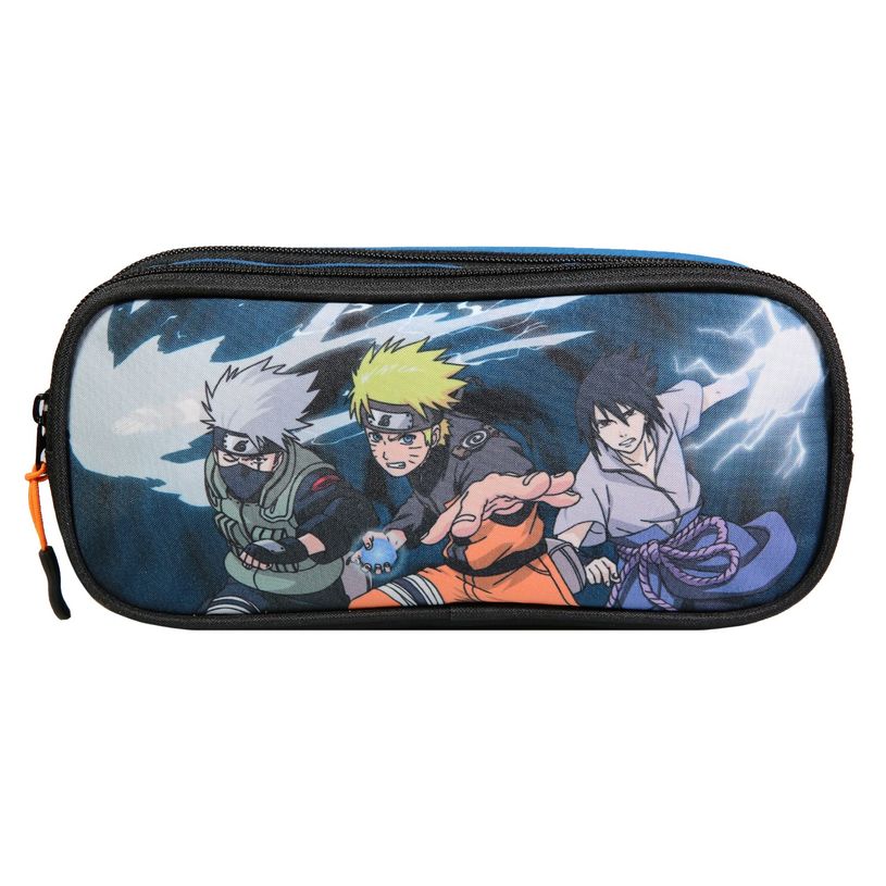 3666311016900-Trousse Naruto - 2 compartiments - bleu - Bagtrotter-P_405164085_1-0