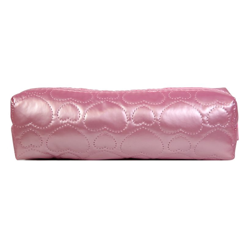 3666311017785-Trousse carrée - 1 compartiment - rose/cœurs - Bagtrotter-P_405164101_1-0