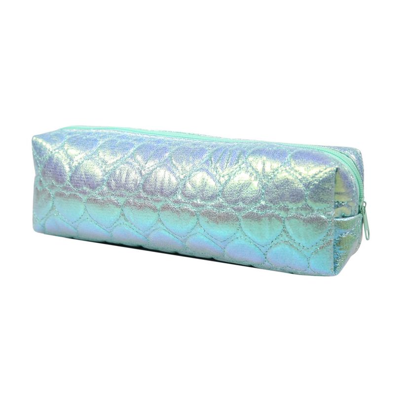 3666311017778-Trousse carrée - 1 compartiment - turquoise - Bagtrotter-P_405164103_6-6