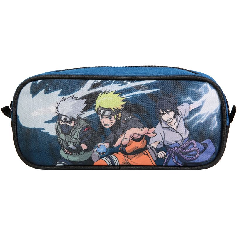 3666311016917-Trousse rectangulaire Naruto - 1 compartiment - bleu - Bagtrotter-P_405164114_1-0