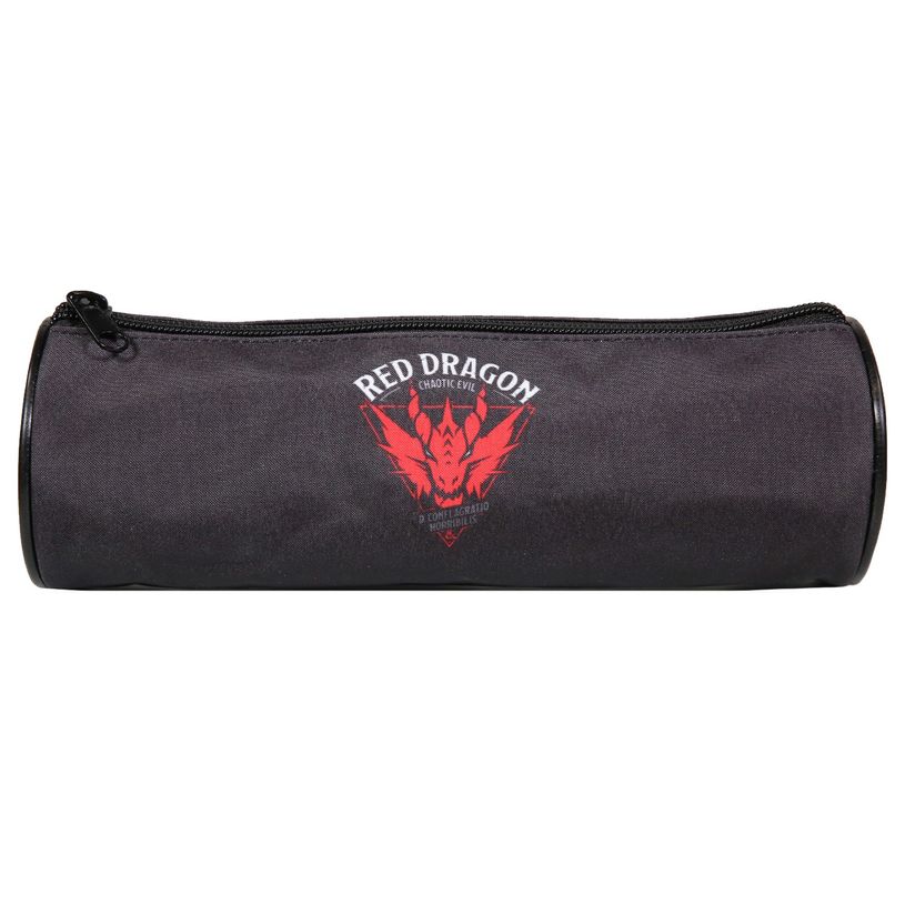3666311019345-Trousse ronde Donjons & Dragons - 1 compartiment - noir (red dragon) - Bagtrotter-P_405164123_1-0