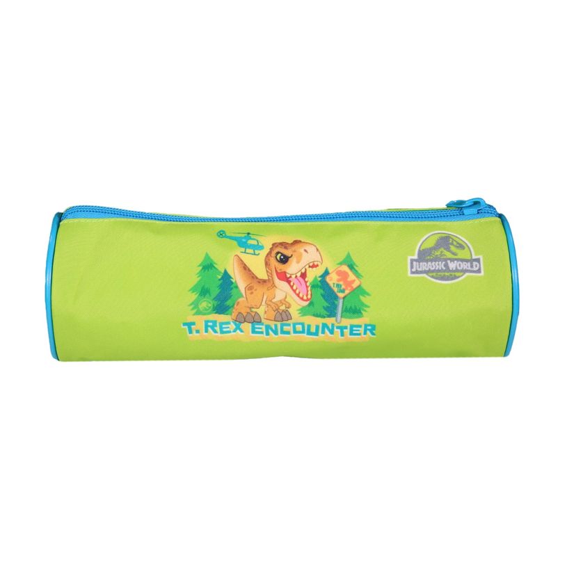 3666311022192-Trousse ronde Jurassic World - 1 compartiment - vert - Bagtrotter-P_405164128_3-2