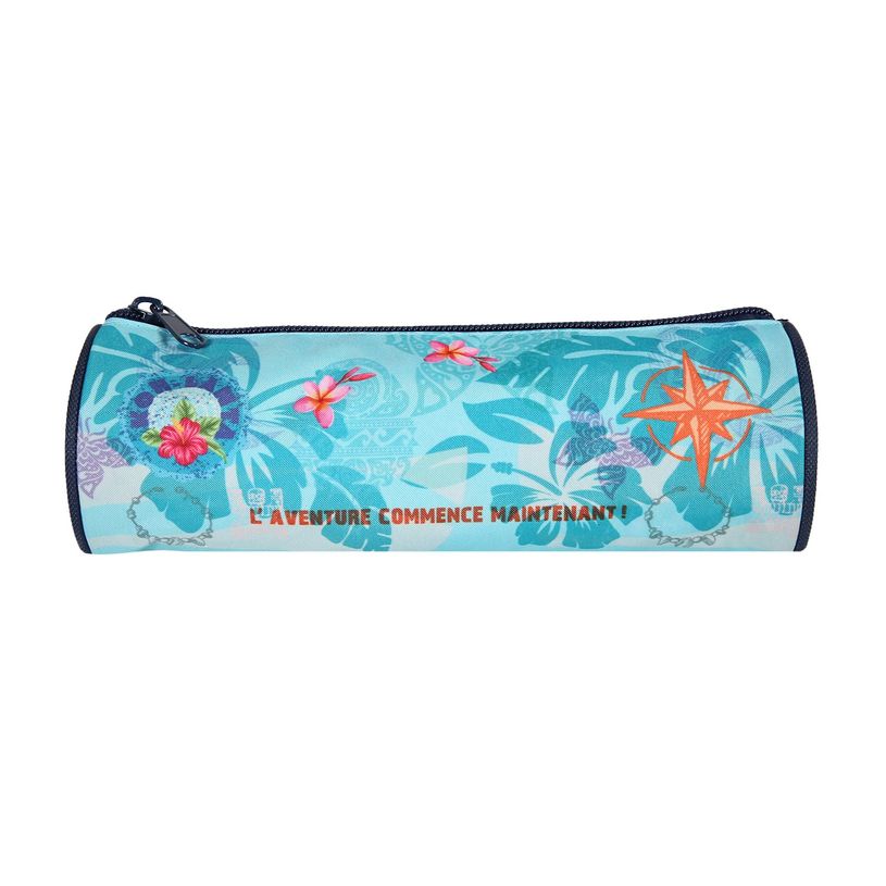 3666311018867-Trousse ronde Koh Lanta - 1 compartiment - turquoise - Bagtrotter-P_405164129_1-0