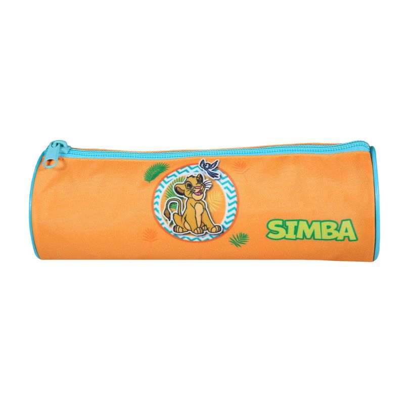 3666311023717-Trousse ronde Le Roi Lion - 1 compartiment - jaune - Bagtrotter-P_405164132_1-0