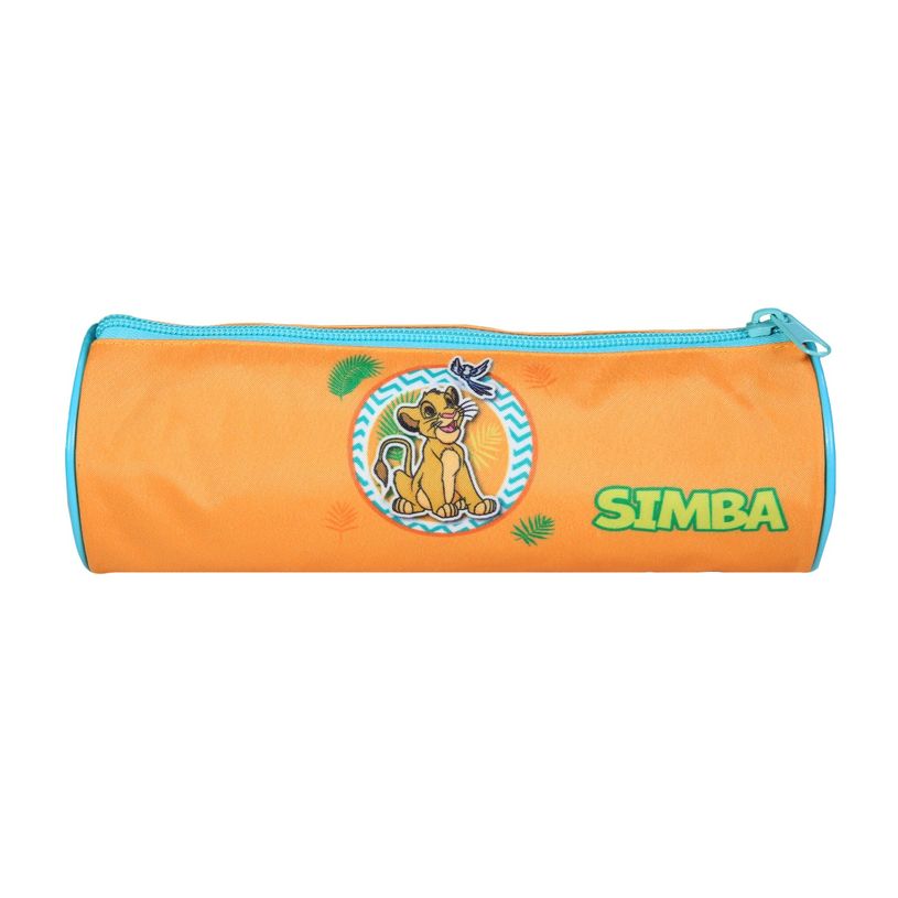 3666311023717-Trousse ronde Le Roi Lion - 1 compartiment - jaune - Bagtrotter-P_405164132_3-2