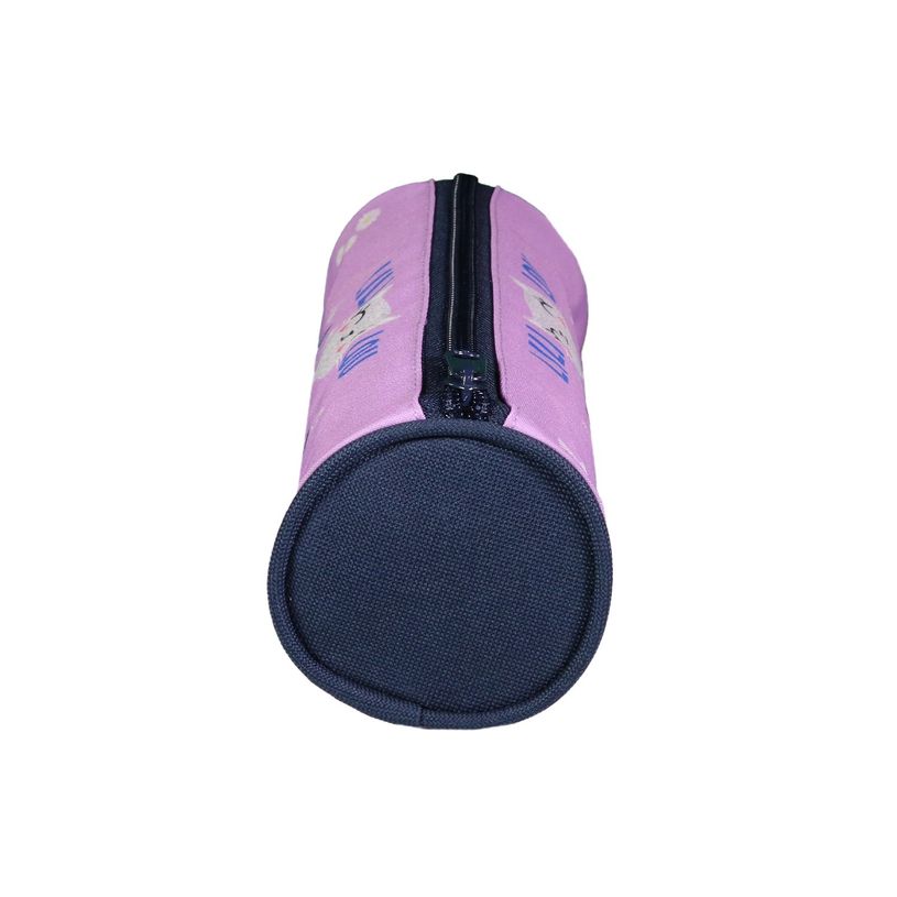 3666311021317-Trousse ronde Lili Lou - 1 compartiment - violet - Bagtrotter-P_405164137_2-1