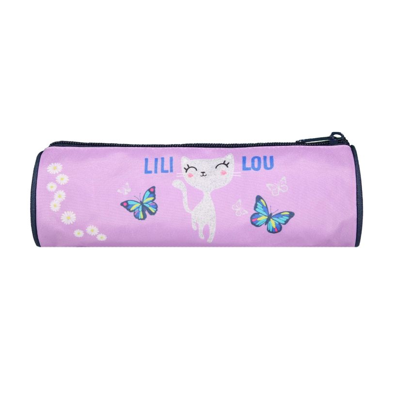 3666311021317-Trousse ronde Lili Lou - 1 compartiment - violet - Bagtrotter-P_405164137_3-2