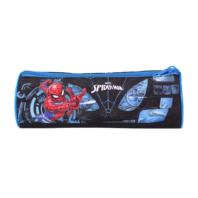 3666311019994-Trousse ronde Spiderman - 1 compartiment - bleu - Bagtrotter-P_405164155_3-2