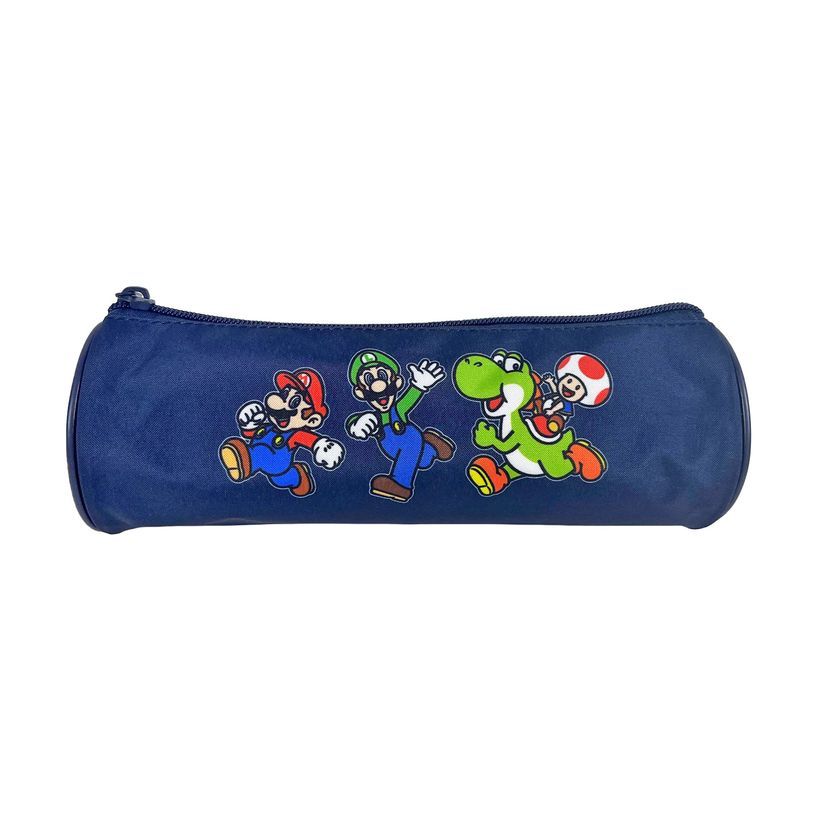 3666311023274-Trousse Super Mario - 22cm -  1 compartiment - marine - Bagtrotter-P_405164156_1-0