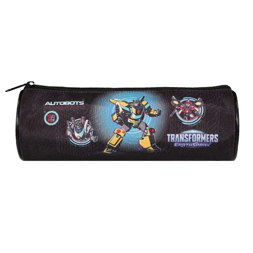 3666311020235-Trousse ronde Transformers - 1 compartiment - noir - Bagtrotter-P_405164159_1-0
