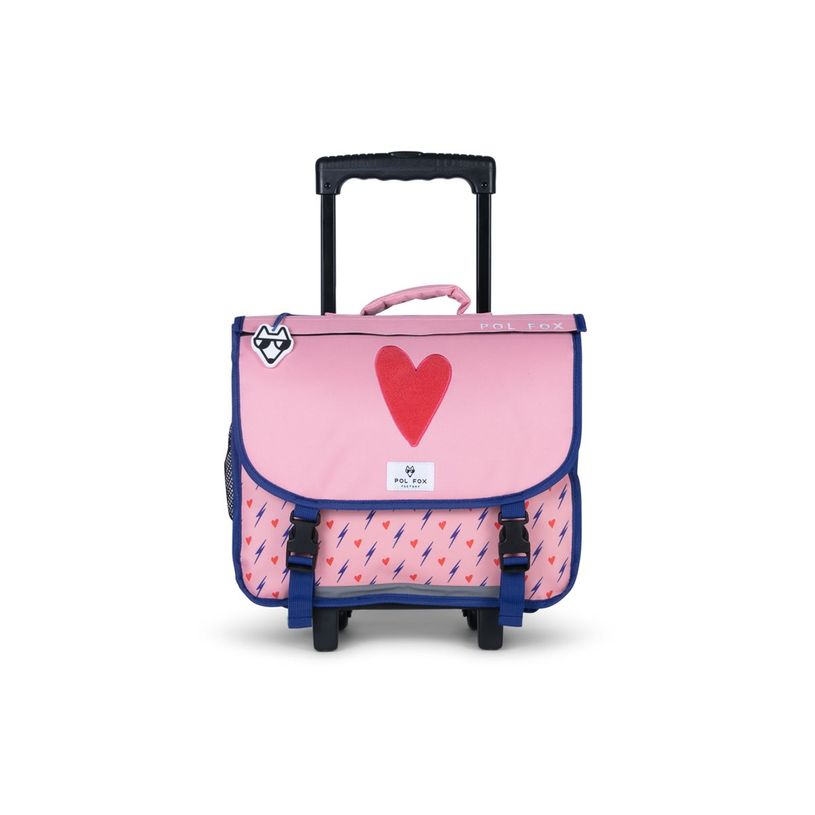 3663842008220-Pol Fox Factory - Cartable scolaire - 38 cm, réversible - Cœur-P_405164582_5-9
