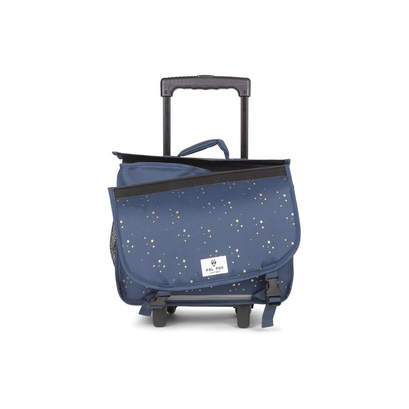 3663842008282-Cartable réversible à roulettes Star Blue - 38 cm - 2 compartiments - bleu - Pol Fox-P_405164583_10-12