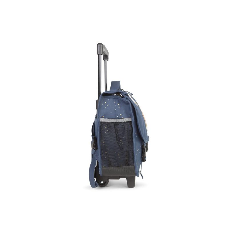 3663842008282-Cartable réversible à roulettes Star Blue - 38 cm - 2 compartiments - bleu - Pol Fox-P_405164583_9-10