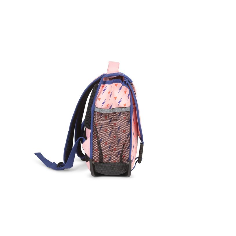 3663842008213-Cartable réversible Heart - 41 cm - 2 compartiments - rose - Pol Fox-P_405164587_4-3