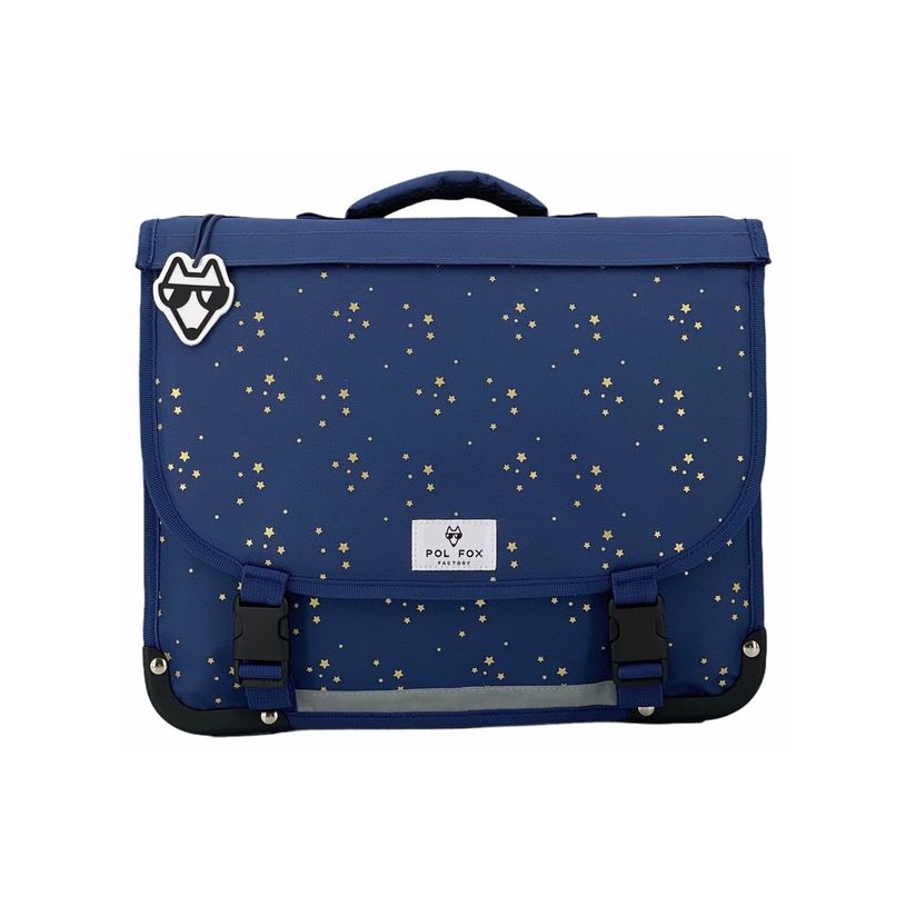 3663842008275-Cartable réversible Star Blue - 41 cm - 2 compartiments - bleu - Pol Fox-P_405164589_15-9
