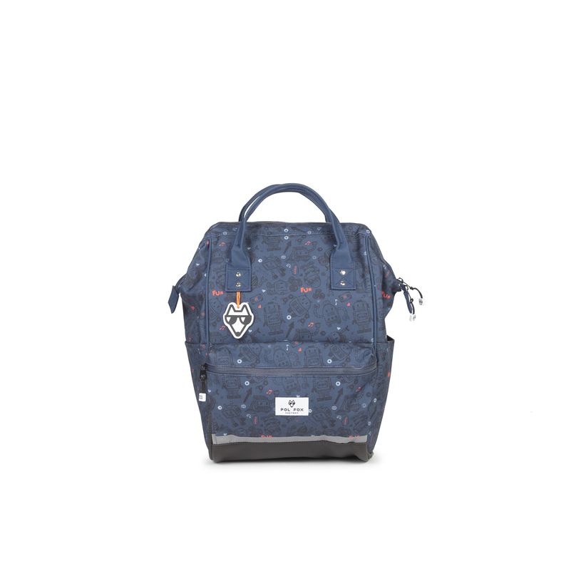 3663842008466-Sac à dos Robot - 1 compartiment - bleu - Pol Fox-P_405164592_2-1