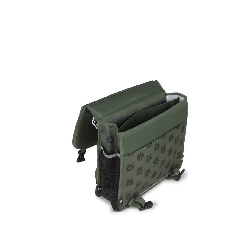 3663842008558-Cartable réversible Tiger - 41 cm - 2 compartiments - vert - Pol Fox-P_405164594_8-7