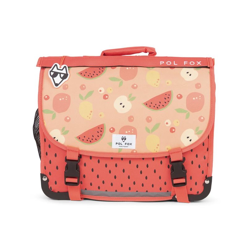3663842008152-Cartable réversible Tutti Frutti - 38 cm - 2 compartiments - rouge - Pol Fox-P_405164597_13-9