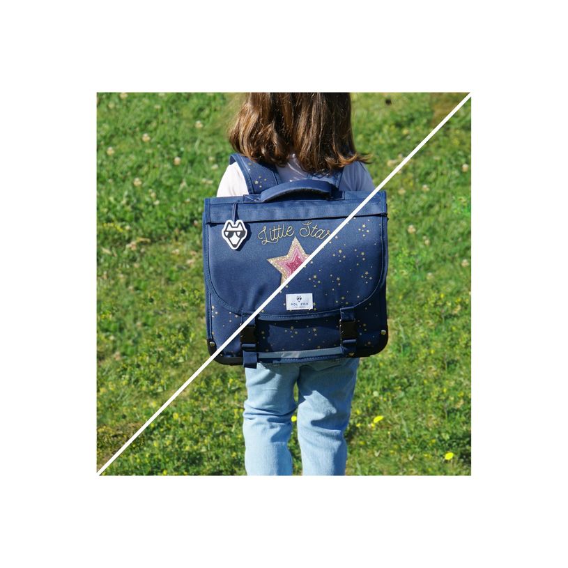 3663842008268-Cartable réversible Star Blue - 38 cm - 2 compartiments - bleu - Pol Fox-P_405164598_21-15