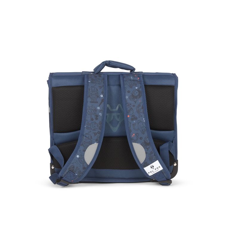 3663842008442-Cartable réversible Robot - 38 cm - 2 compartiments - bleu - Pol Fox-P_405164600_6-5