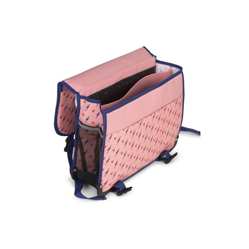 3663842008206-Cartable réversible Heart - 38 cm - 2 compartiments - rose - Pol Fox-P_405164604_10-17