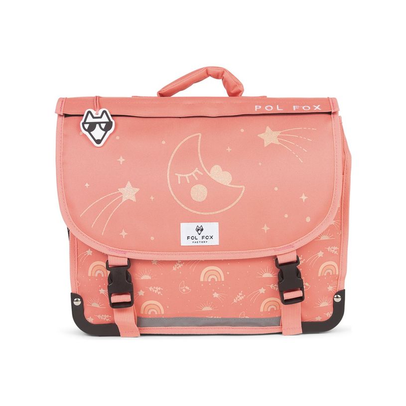 3663842008046-Cartable maternelle réversible Moonlight - 35 cm - 1 compartiment - rose - Pol Fox-P_405164606_8-14