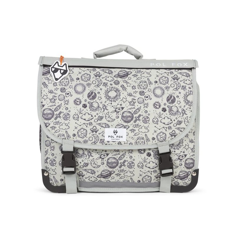 3663842008329-Cartable maternelle réversible Rocket - 35 cm - 1 compartiment - gris - Pol Fox-P_405164609_17-16