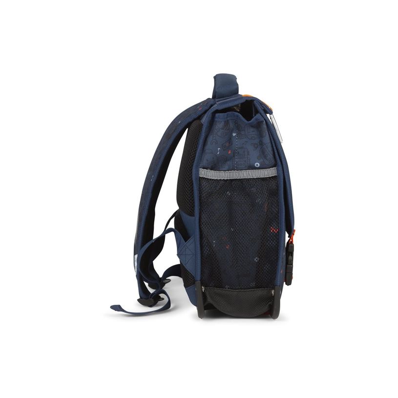 3663842008435-Cartable maternelle réversible Robot - 35 cm - 1 compartiment - bleu - Pol Fox-P_405164611_11-14