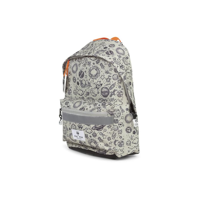 3663842008343-Sac à dos maternelle Rocket - 1 compartiment - gris - Pol Fox-P_405164614_6-7