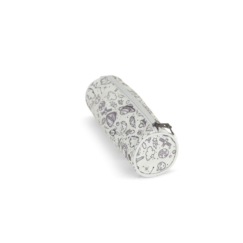 3663842008367-Trousse ronde Rocket - 1 compartiment - gris - Pol Fox-P_405164633_2-1