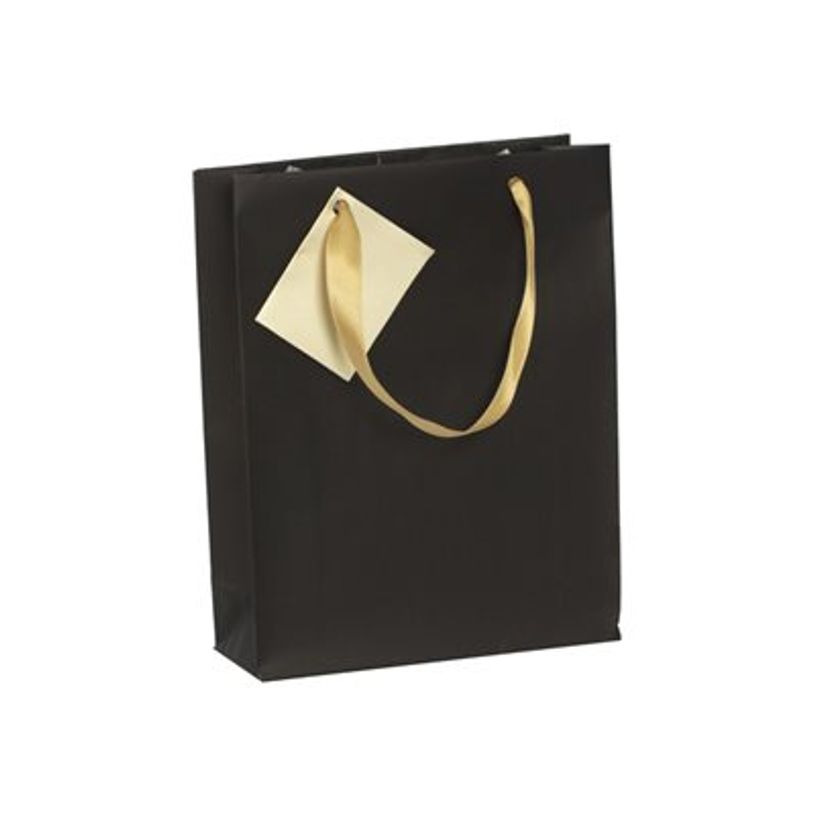 3329682128855-Clairefontaine Premium Emeraude - sac cadeau - moyen - 17 cm x 6 cm x 22 cm - noir-P_405164680_1-0