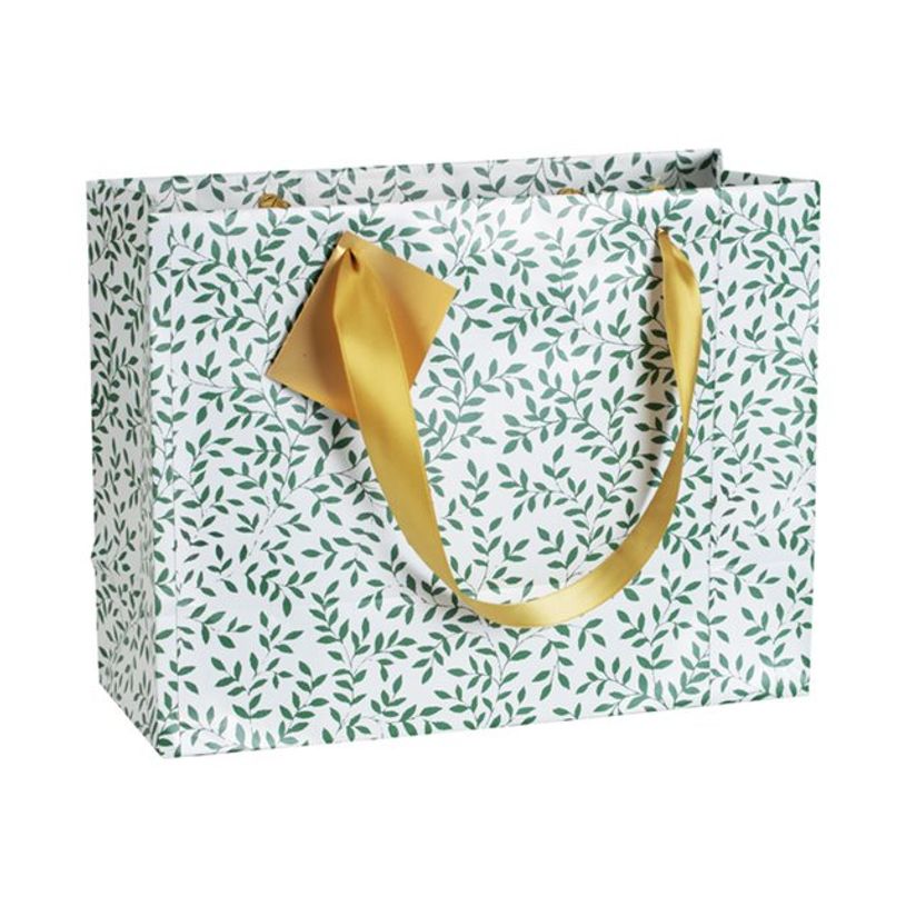 3329682128862-Clairefontaine Premium Emeraude - Sac cadeau vert - 32 cm x 13 cm x 24.5 cm-P_405164682_1-0