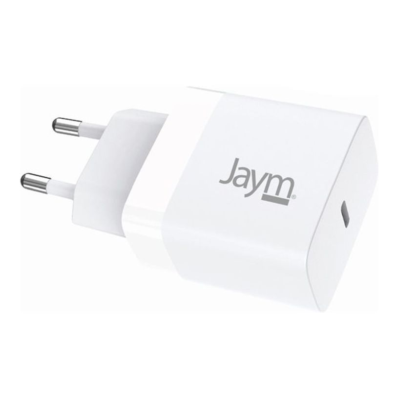 3701263524667-JAYM - Chargeur secteur - USB-C - 25 Watt - blanc-P_405164809_1-0