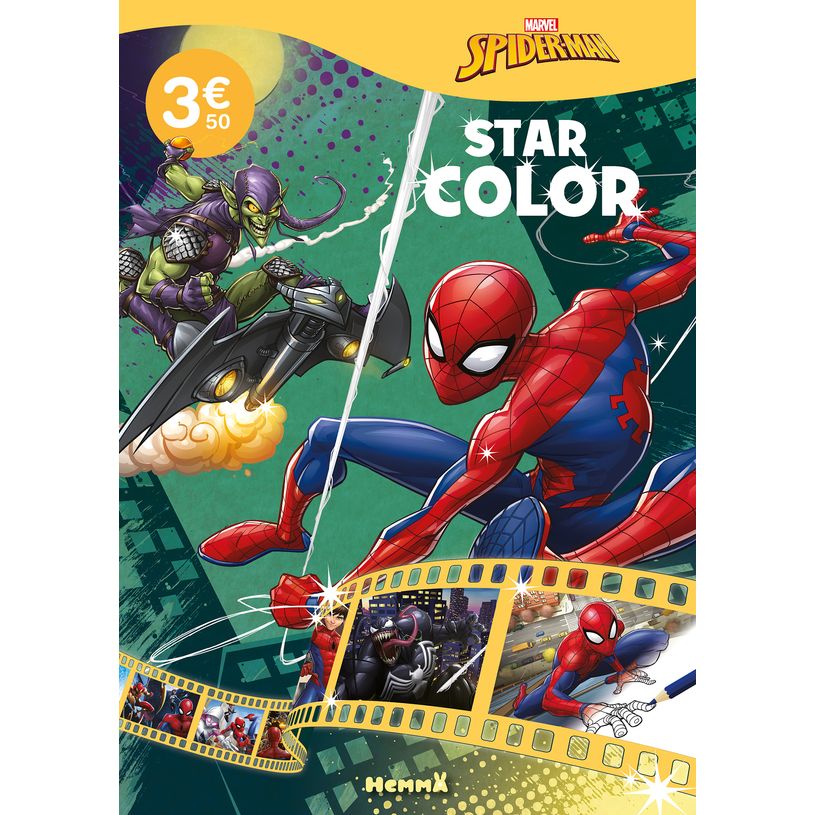 9782508056970-Marvel Spider-Man - Star Color : Spider-Man et le Bouffon Vert-P_405164974_1-0