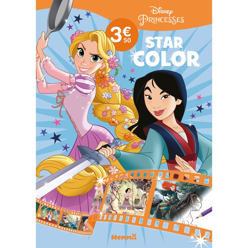 9782508056987-Disney Princesses - Star Color : Raiponce et Mulan-P_405164975_1-0