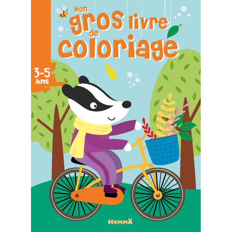 9782508056161-Mon Gros Livre De Coloriage : Balade à Vélo-P_405164992_1-0