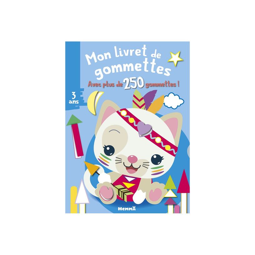 9782508050787-Mon Livret de Gommettes : Chat Blanc - avec plus de 250 Gommettes !-P_405164993_2-1
