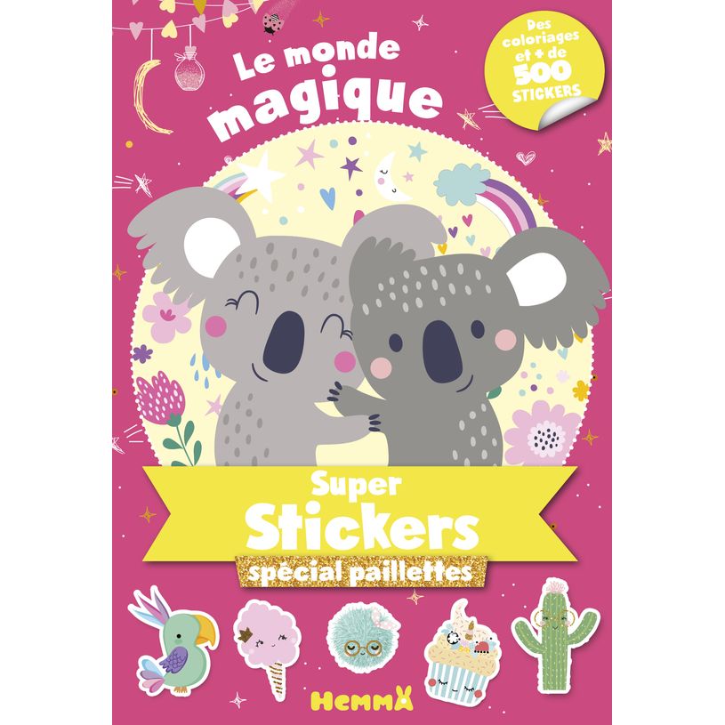 9782508051845-Le Monde Magique - Super Stickers Spécial Paillettes-P_405164999_1-0