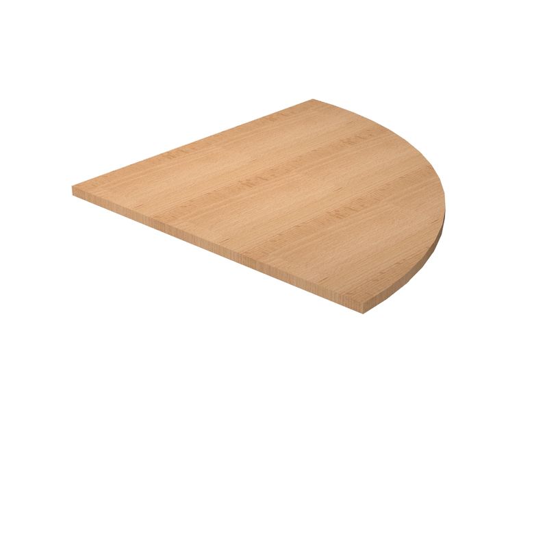 7331920001574-Angle de liaison à 90° pour Bureau Trend (pied non inclus) - hêtre--0