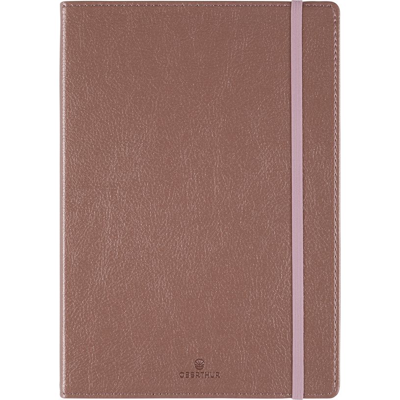 3664447167640-Carmen - carnet a5 souple ligné - 200 pages - or rose--0