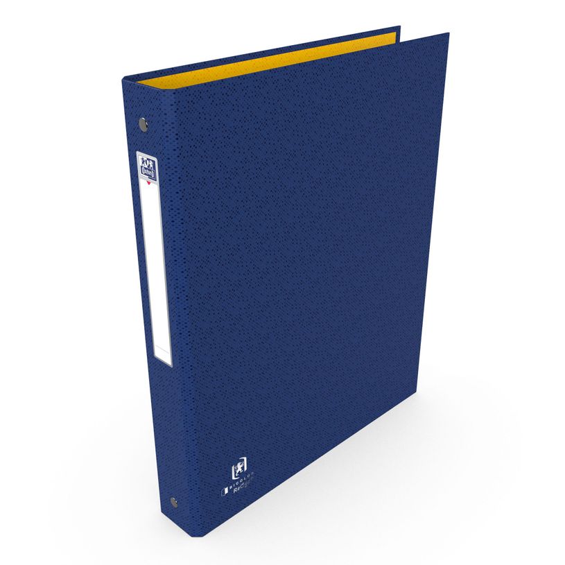 3045050469350-Oxford Bicolor Recycl +  - Classeur 4 anneaux - A4 - Dos 40 mm - Couverture en carte rembordée imprimée et pelliculée - Dispo-P_405165167_2-1