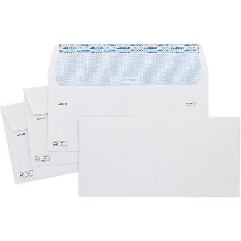 8413623081301-Unipapel - Enveloppe - 110 x 220 mm - portefeuille - côté ouvert - auto-adhésif (peler et-P_405165189_2-1