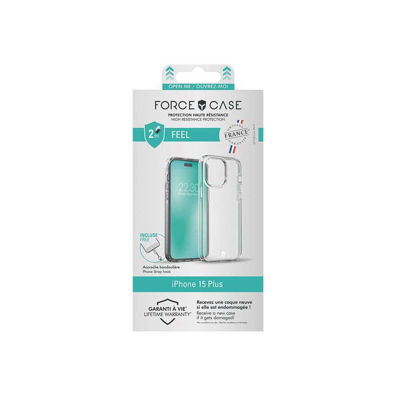 3571211511403-Force Case Feel - Coque de protection pour iPhone 15 Plus - transparent-P_405165237_5-2