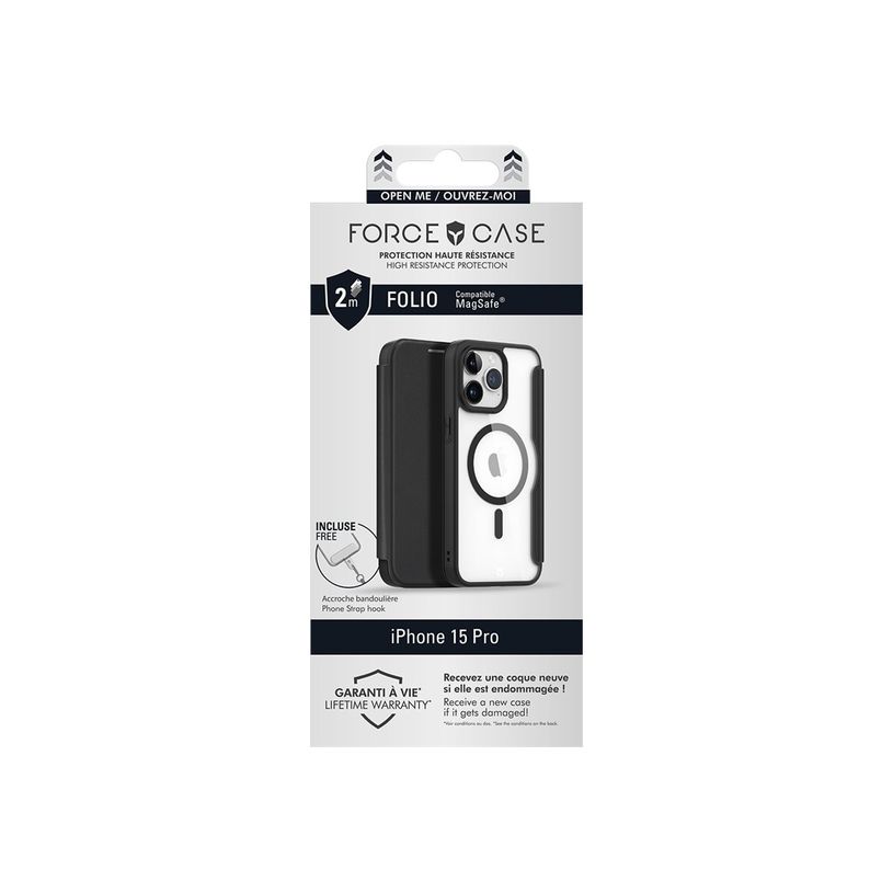 3571211514497-Force Case - étui folio pour Apple iPhone 15 Pro - noir-P_405165248_3-2