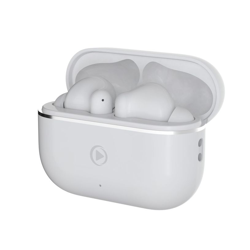 3571211508823- Force Play - Kit main libre - écouteur sans fil bluetooth - blanc-P_405165250_7-5