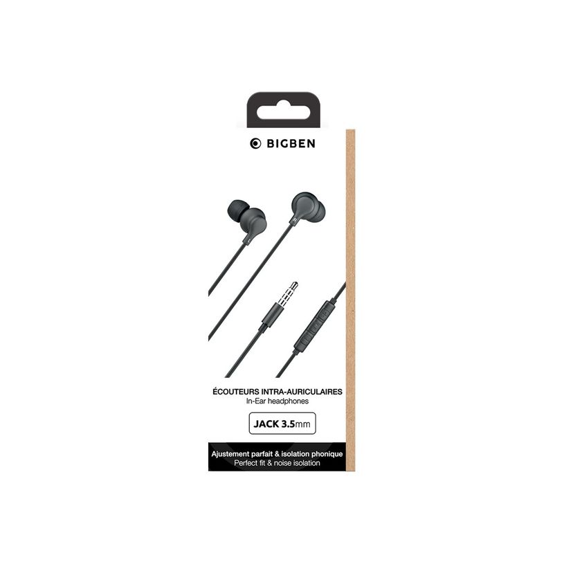 3571211495529-BigBen - Ecouteurs Jack 3.5 mm - intra-auri-culaire - noir-P_405165251_5-3
