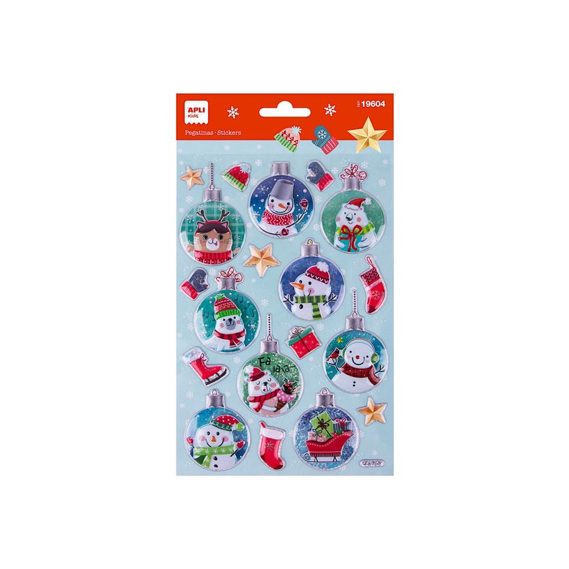 8410782196044-APLI kids - Adhésif décoratif - snowman ball - 250 x 140 mm - 20 pièces-P_405165283_1-0