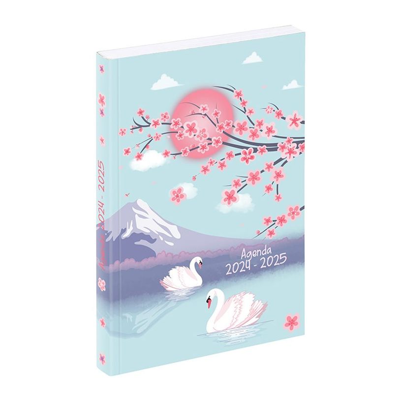 3135257463975-Agenda Cherry Blossom - 1 jour par page - 11 x 17 cm - différents modèles disponibles - -P_405165296_3-2