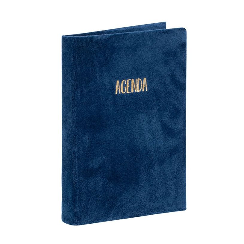 3135257473745-Agenda Velvet - 1 jour par page - 12 x 18 cm - différents modèles disponibles - Viquel-P_405165316_2-1