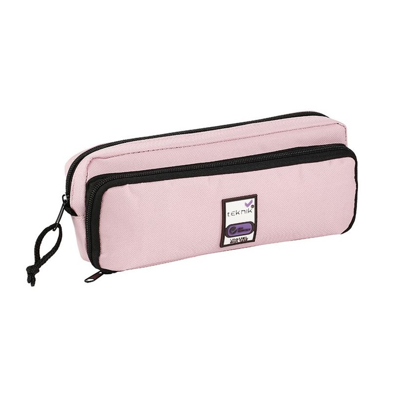 3135250979480-Trousse Big Teknik - 2 compartiments - rose - Viquel-P_405165399_1-0